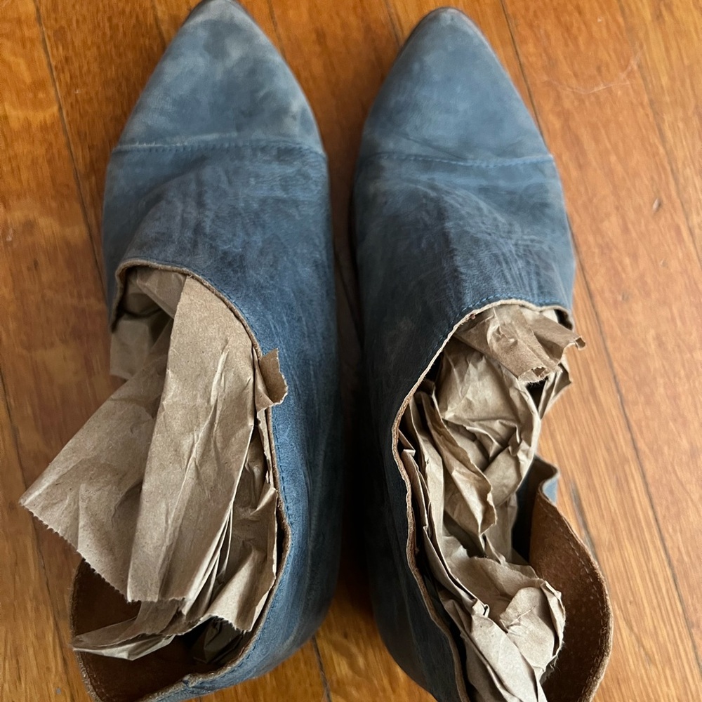 GUC Free People Royale Flat Navy Blue size EU38/US8